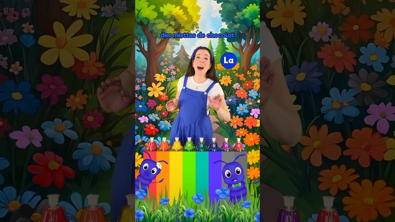 Fanny la fourmi pour initier les petits &agrave; la musique #comptines #enfants #parents #musique