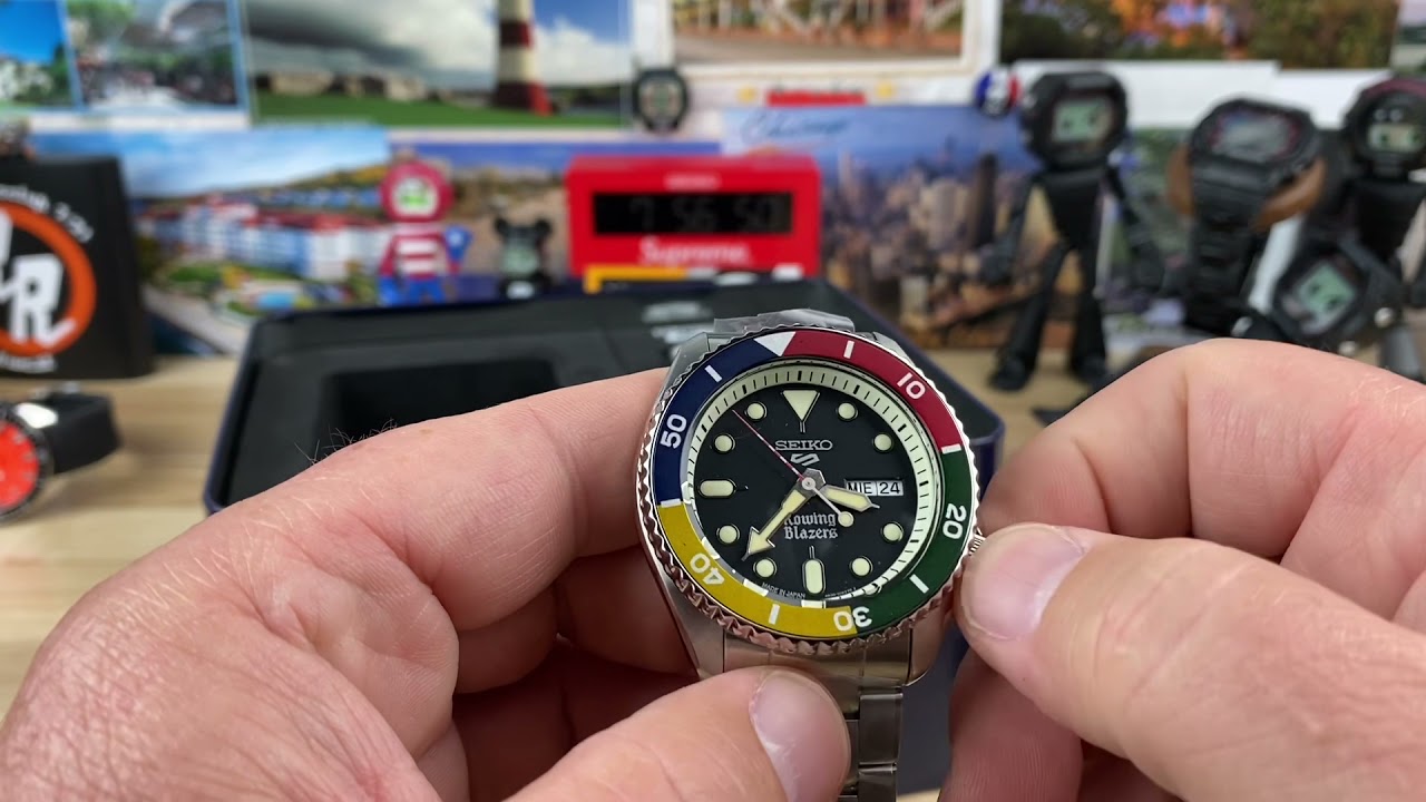 Unboxing Seiko Rowing Blazers srpg53