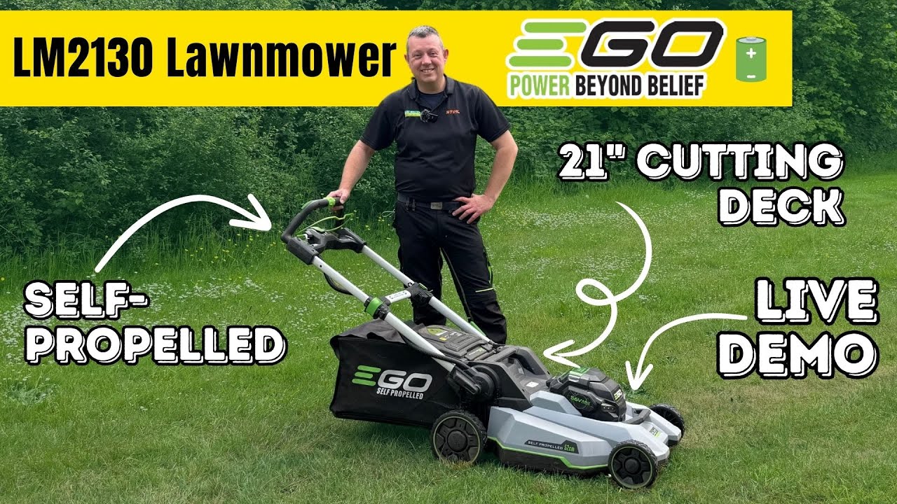 WATCH THIS before you buy your next lawnmower -  LM2130-SP Battery lawn mower 🔋