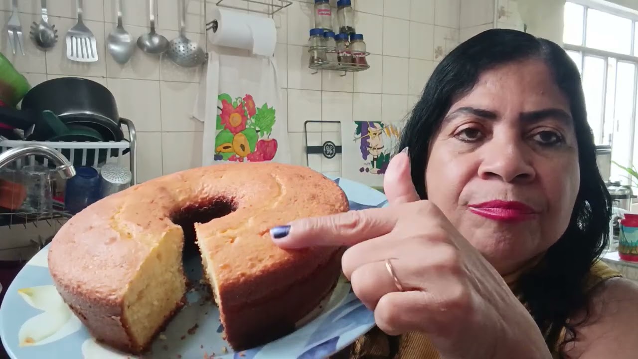 Bolo de maracujá fofinho 😋 