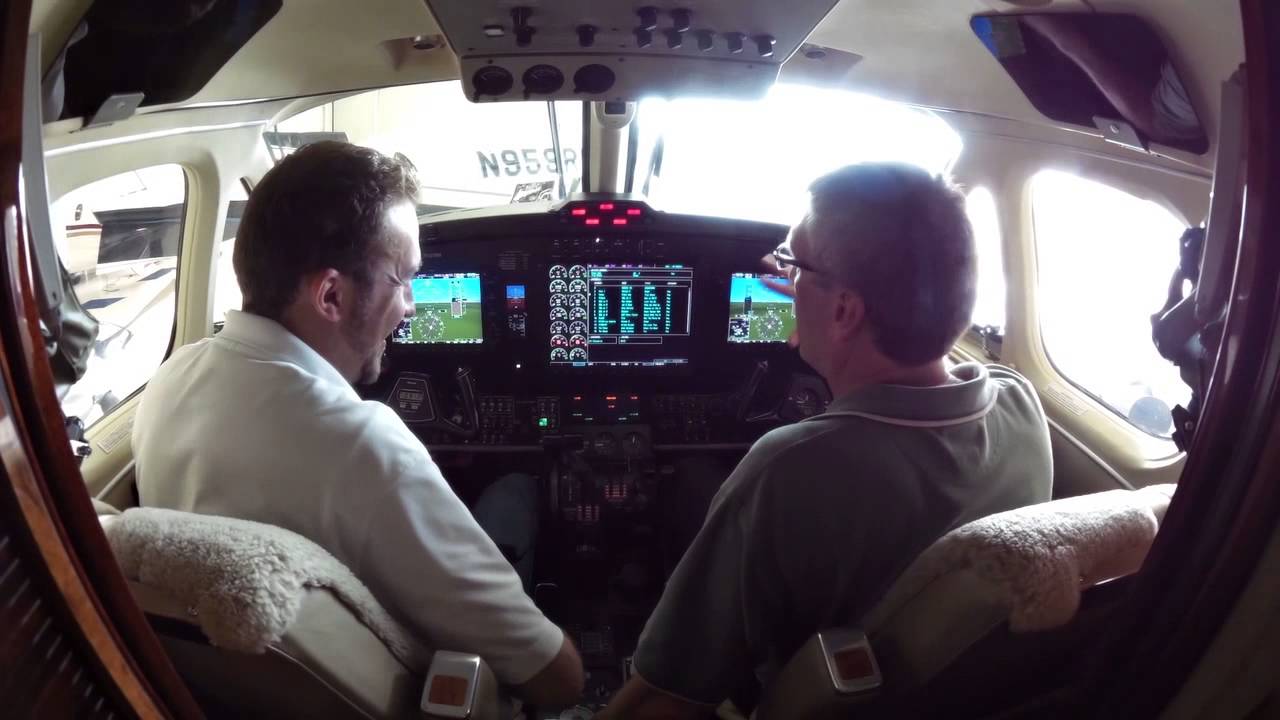 Mayday Avionics King Air G1000 Retrofit