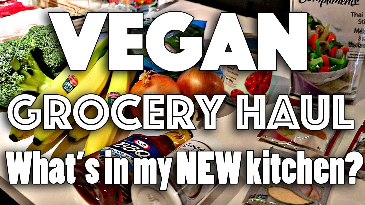 What's in My VEGAN Kitchen + GROCERY HAUL