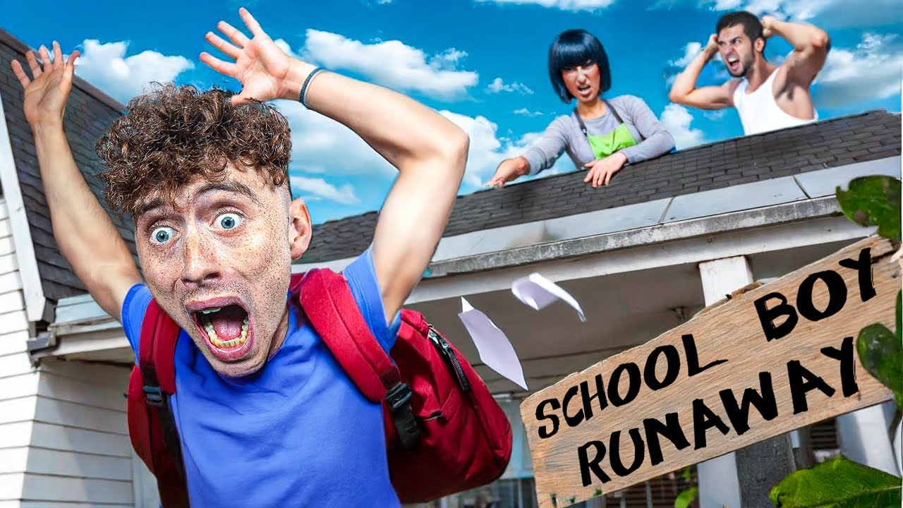 I ESCAPED The World's WORST PARENTS.. (Schoolboy Runaway)