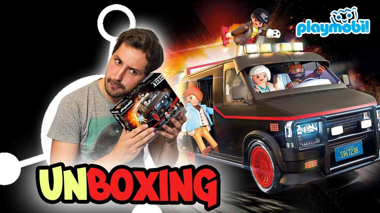 A-Team samt Van bei PLAYMOBIL auf Mission (70750) | Unboxing