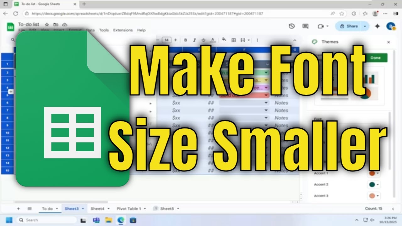 Как уменьшить размер шрифта в Google Таблицах [Руководство]