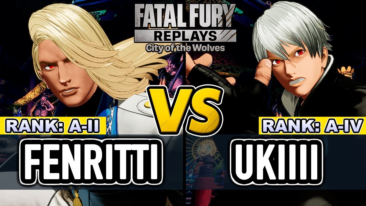 FF COTW ▰ FENRITTI (Kain) vs UKIIII (Rock) ▰ Fatal Fury CotW High Level Gameplay