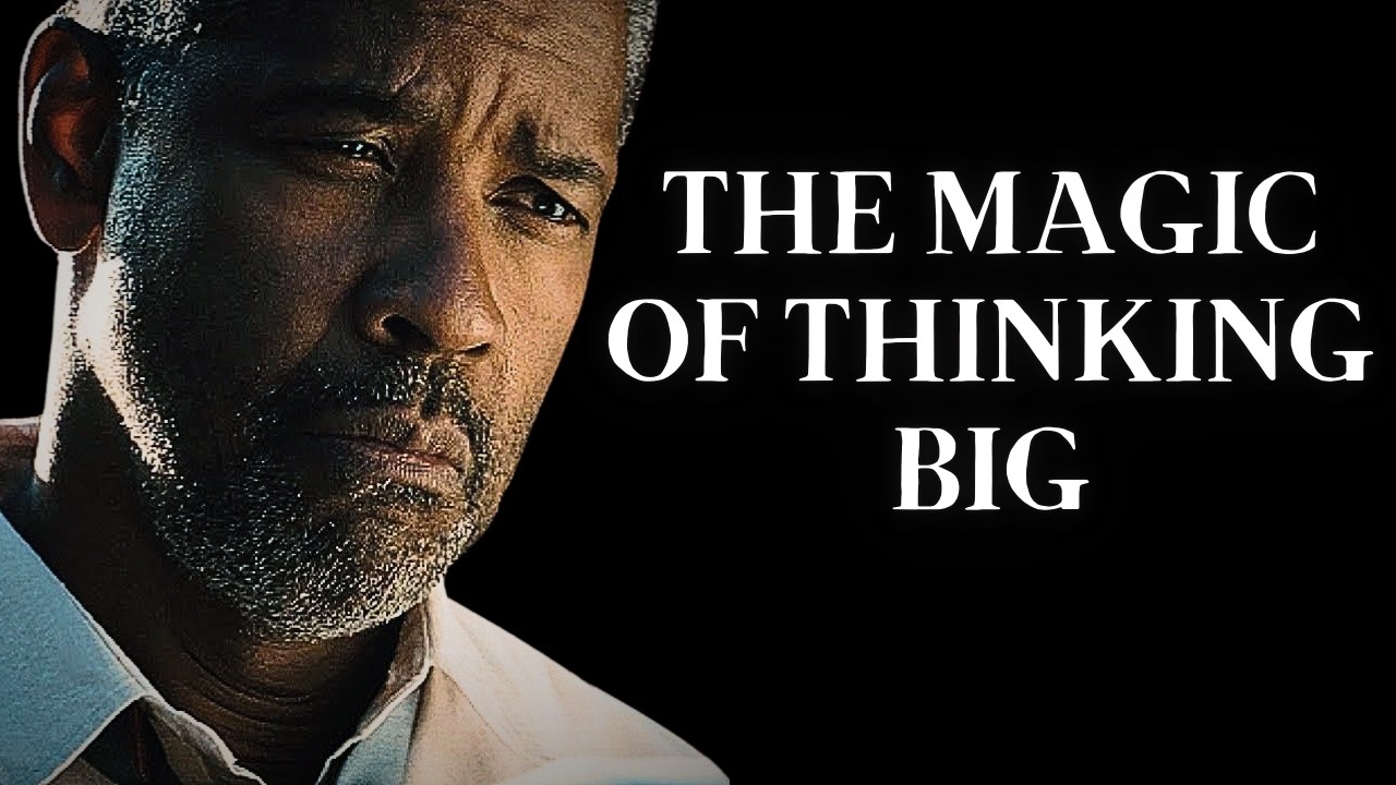 THE MAGIC OF THINKING BIG - Denzel Washington POSITIVE MORNING MOTIVATION - Start Your Day Right