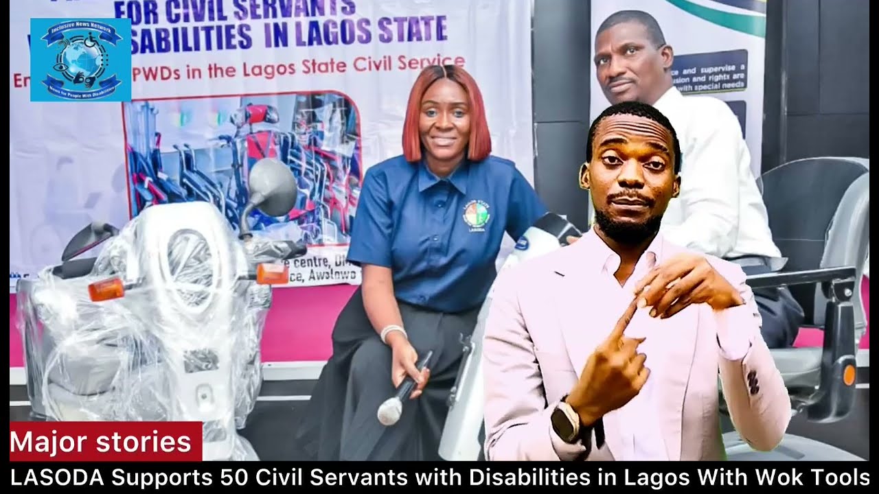 LASODA Supports 50 Civil Servants With Disabilities In Lagos With Work Tools