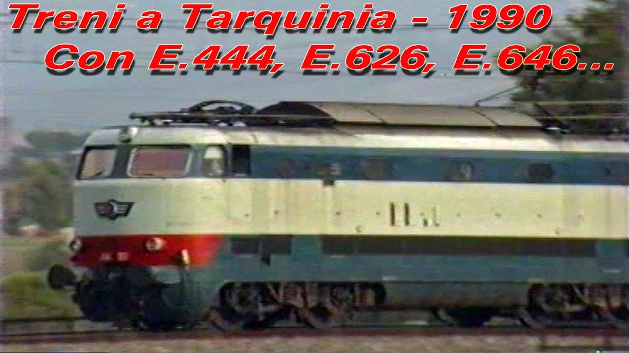 Treni a Tarquinia - 1990