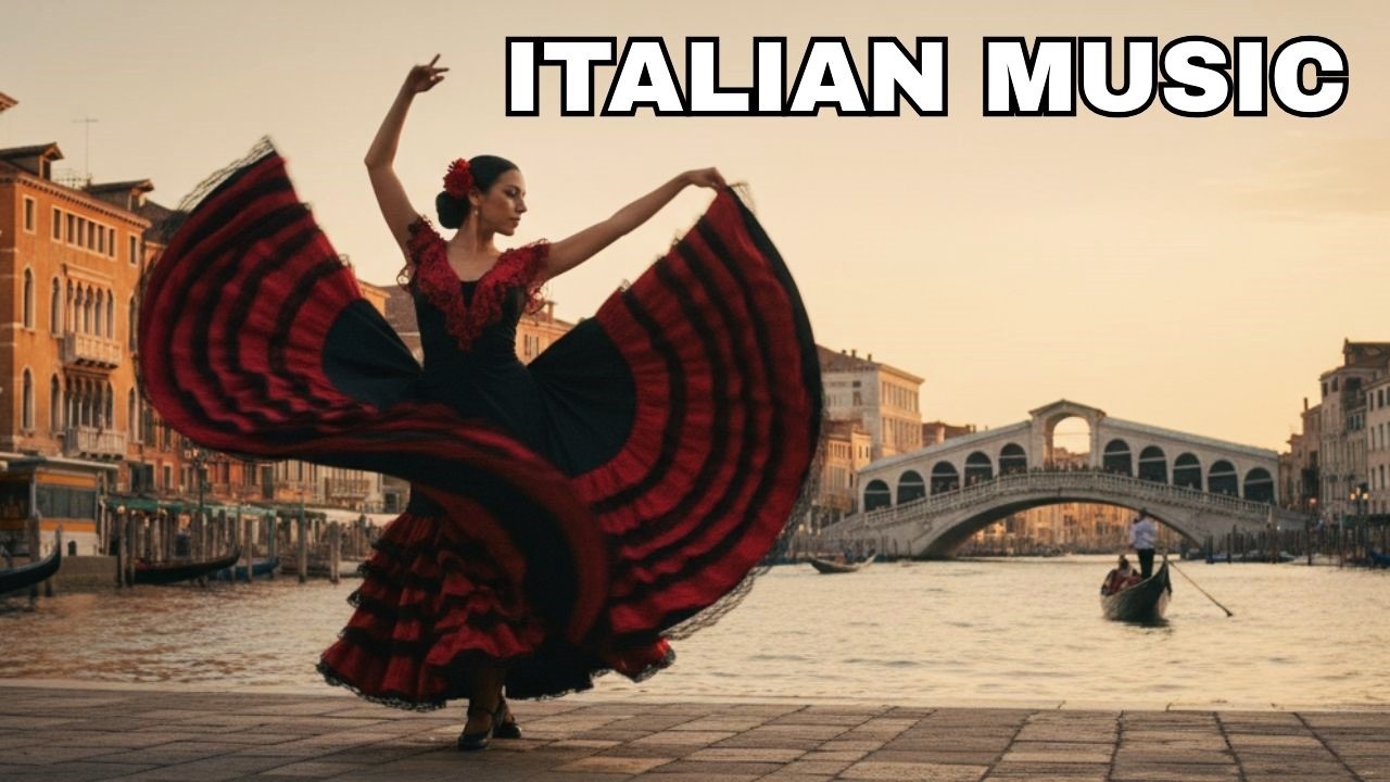 🎶 Italian Vibes, & Mediterranean Music🎧 Flamenco  Scenic Amalfi Coast & Lake Como Relaxation 4K