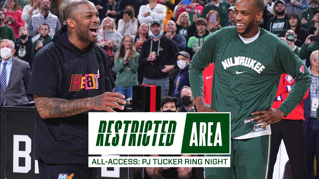 All-Access: PJ Tucker Gets NBA Championship Ring | Boogie Cousins & Wesley Matthews Join The Bucks