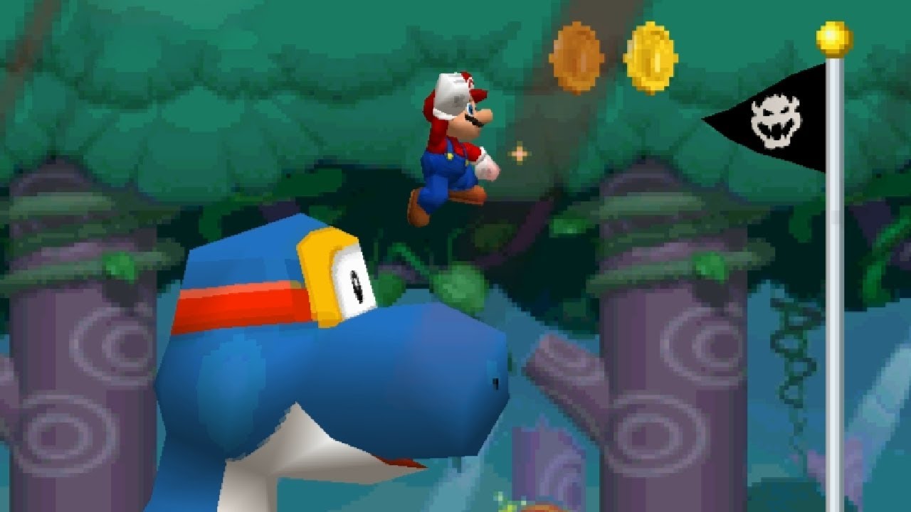 Newer Super Mario Bros. DS -  Dorrie's Island (Complete World 3)
