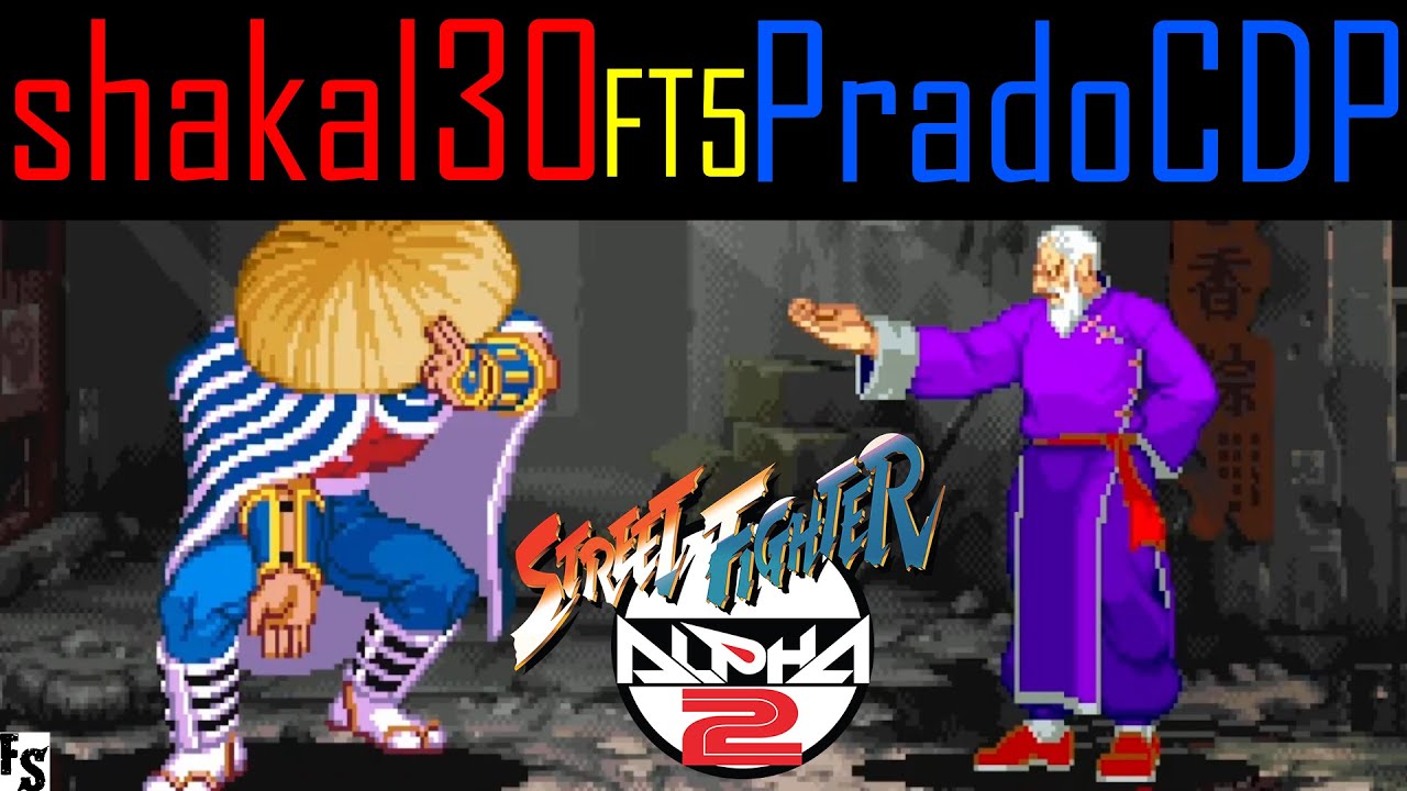 Street Fighter Alpha 2 - shakal30 [Sodom/Rose] vs PradoCDP [Gen] (Fightcade FT5)