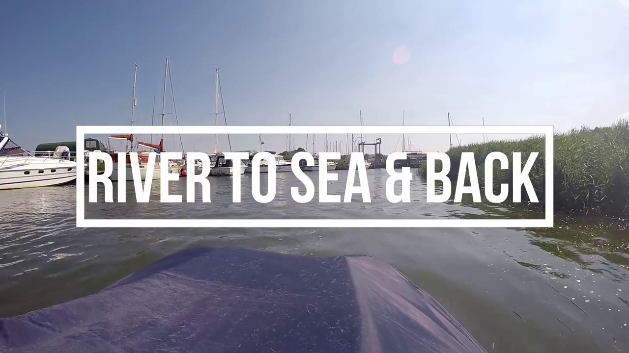BOATING FROM RIVER FROME TO SWANAGE AND BACK