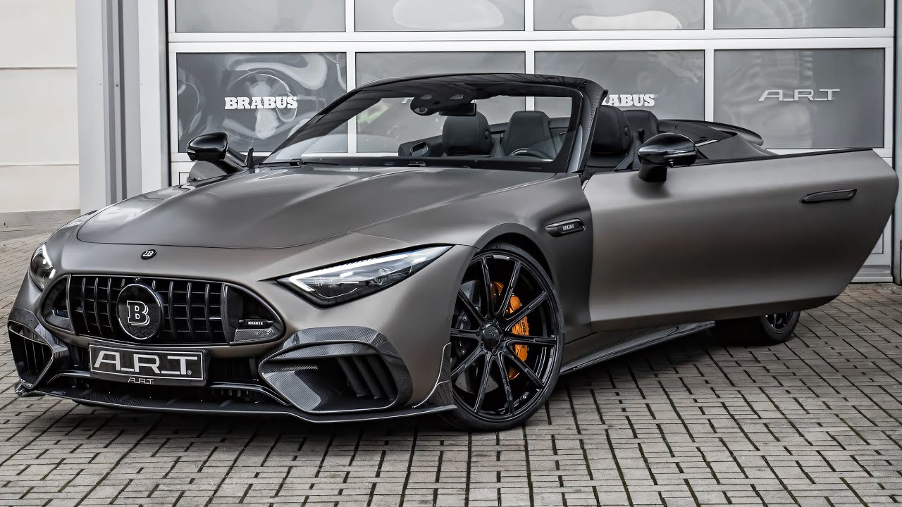 2024 Mercedes AMG SL 63 modified by BRABUS! Sound, Interior & Exterior Walkaround in 4K