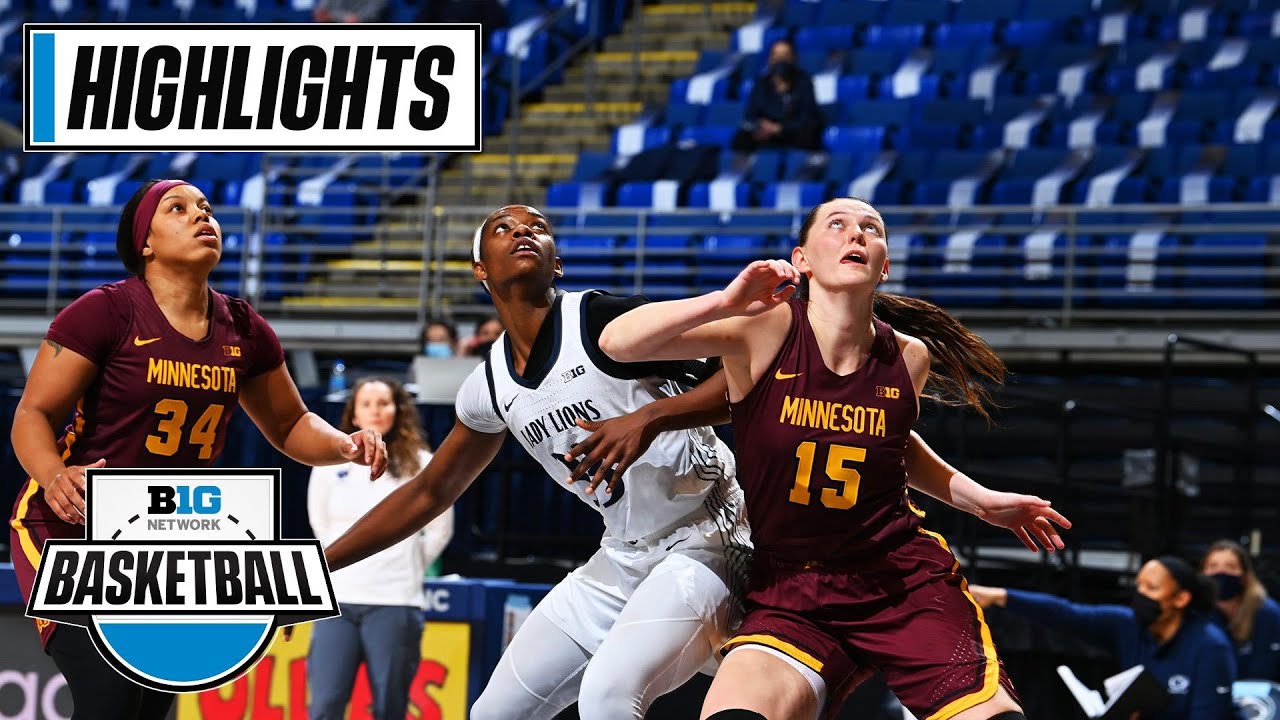 Minnesota at Penn State | Close One Between Gophers and Nittany Lions | Jan. 25, 2021  | Highlights