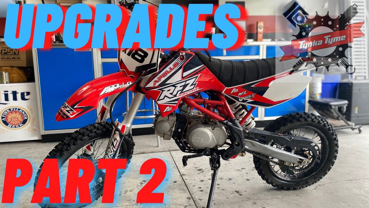 Apollo RFZ DB X-18 125cc | UPGRADES PT 2