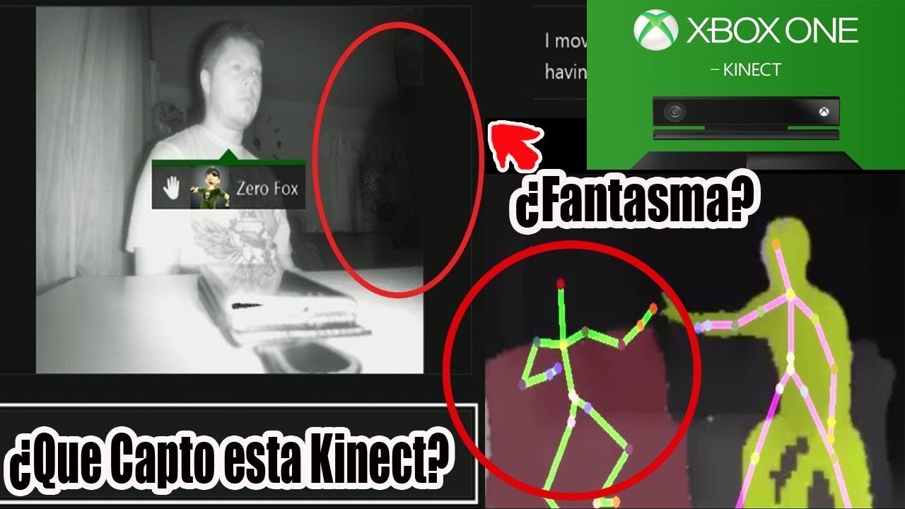 Top 5 Fenomenos Paranormales y Perturbadores Captados por Kinect (Xbox 360 o One)