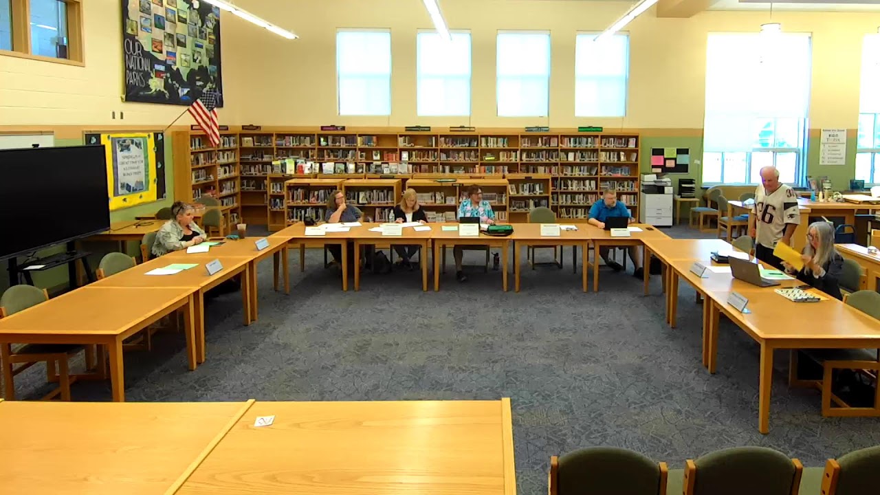 MVRSD School Board Meeting 8-12-2025