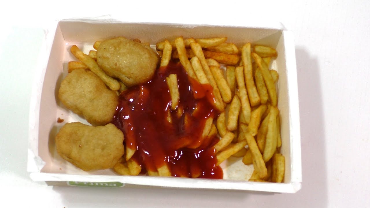 Chicken Nuggets with French Fries