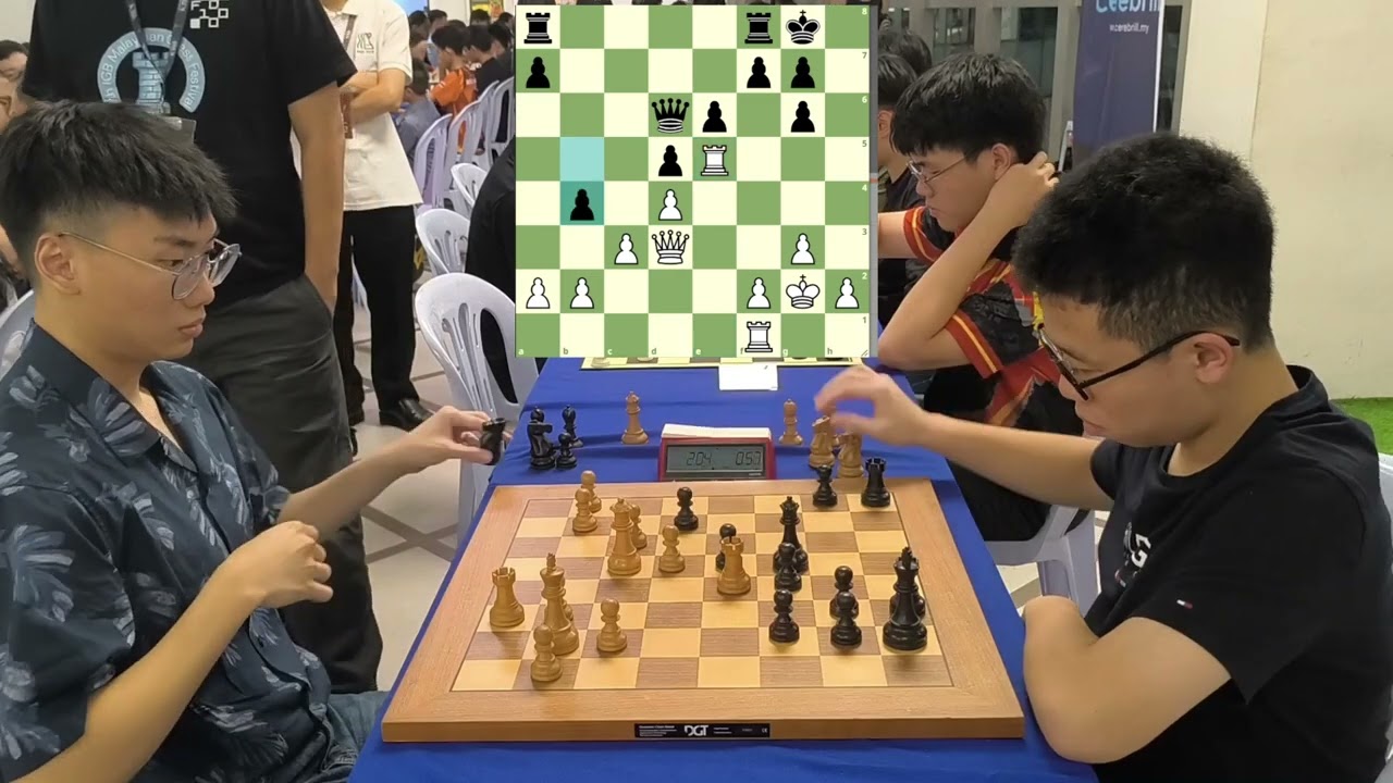 Can Blitz King Find the Mating Sequence? | FM Wong Yinn Long vs CM Lai Hong Jun | GACC Blitz 2025