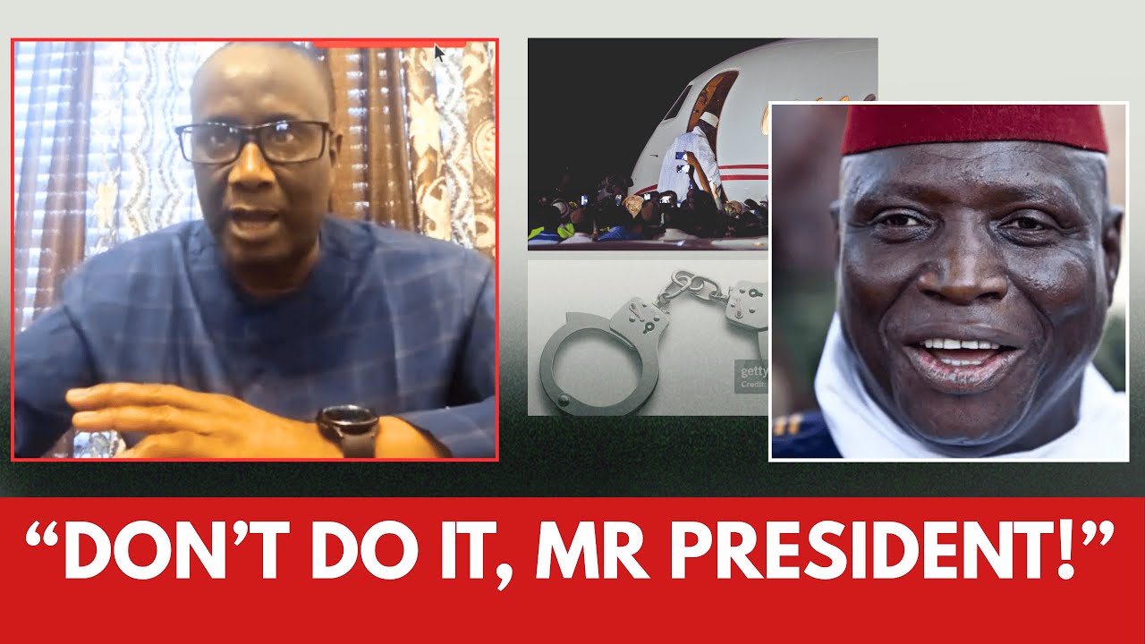 “Arresting Jammeh at the Airport Would Be a DISASTER” — Security Expert Warns President Barrow