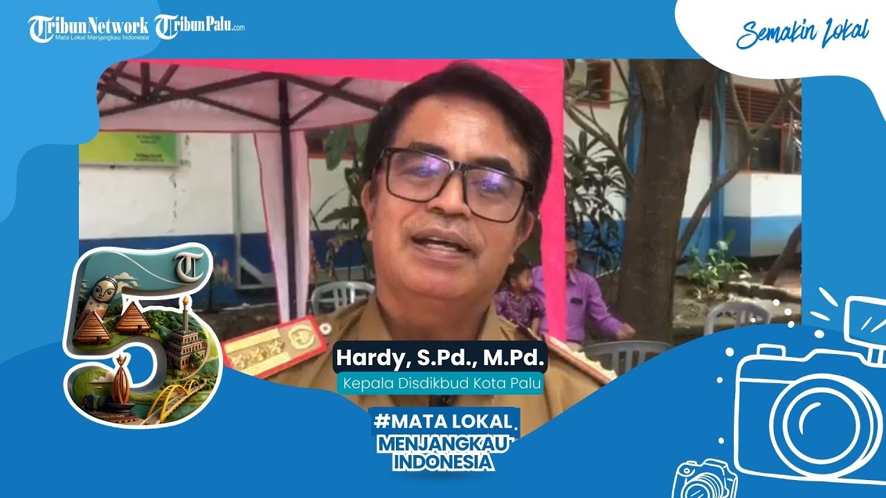UCAPAN HUT 5 TribunPalu.com - Kepala Disdikbud Kota Palu, Hardy, S.Pd., M.Pd.