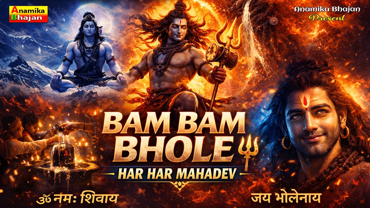 बम बम भोले! हर हर महादेव! 🔥 | Nonstop Shiv Bhajan BAM BAM BHOLE 🚩 Mahadev Tandav Special |