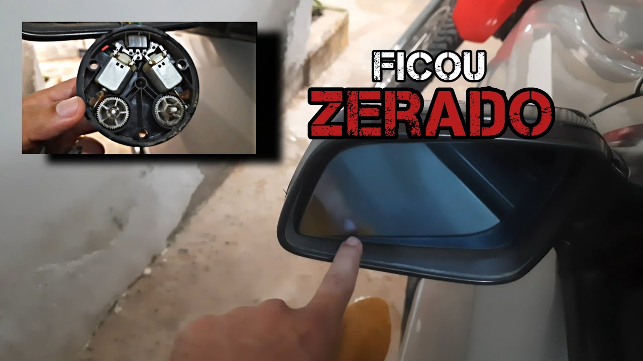 trocando engrenagem do retrovisor do astra
