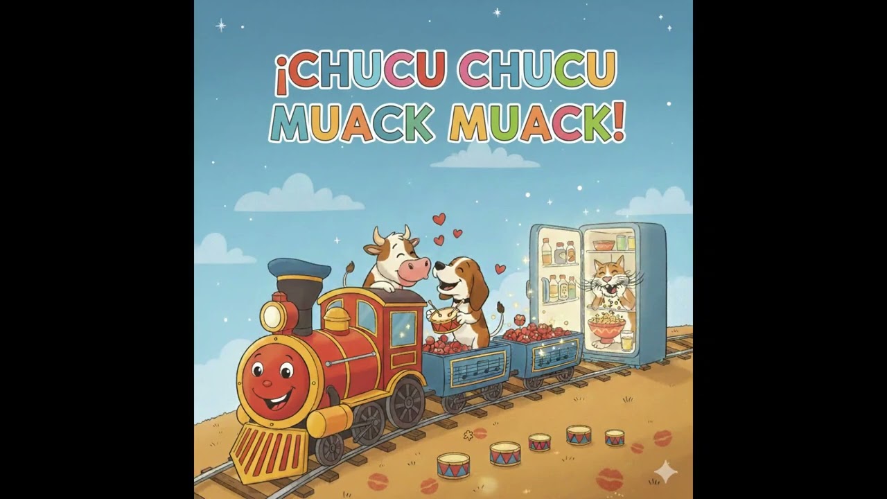 ¡Chucu chucu muack muack! 🎵 Audio Oficial 🎵 Falcón Kids