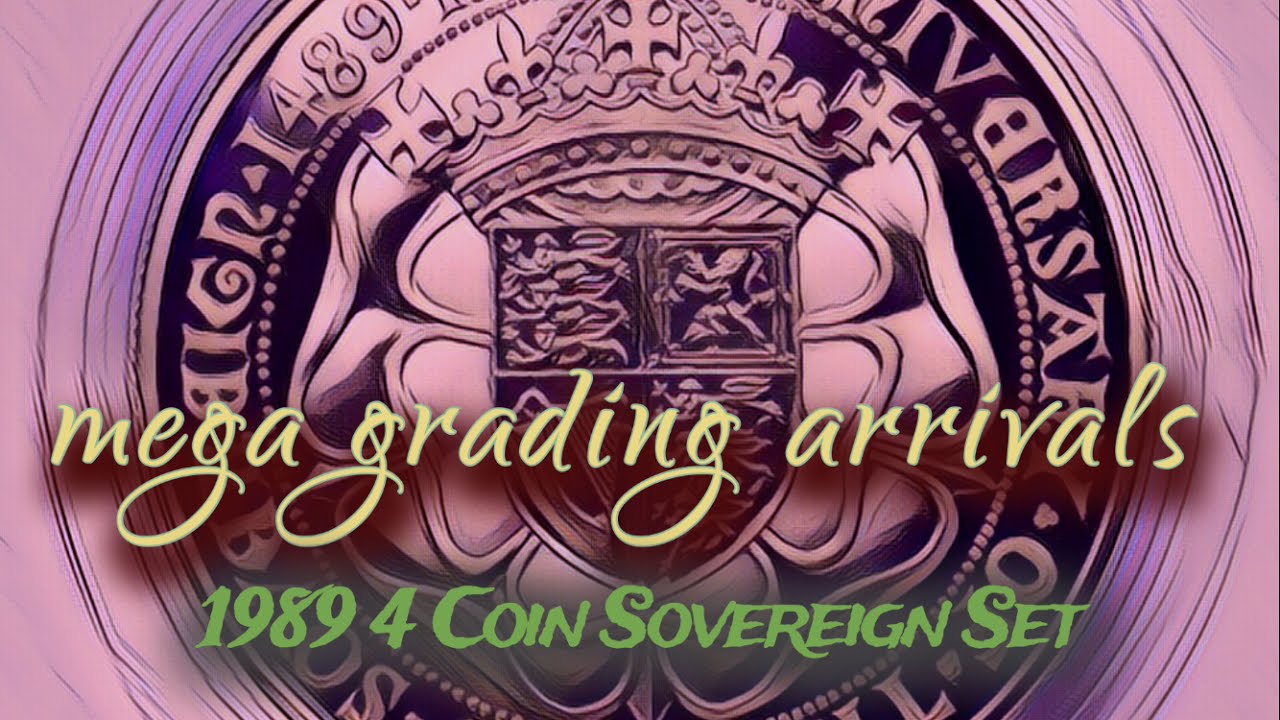 1989 4 Coin Gold Sovereign Set | it does not get much better