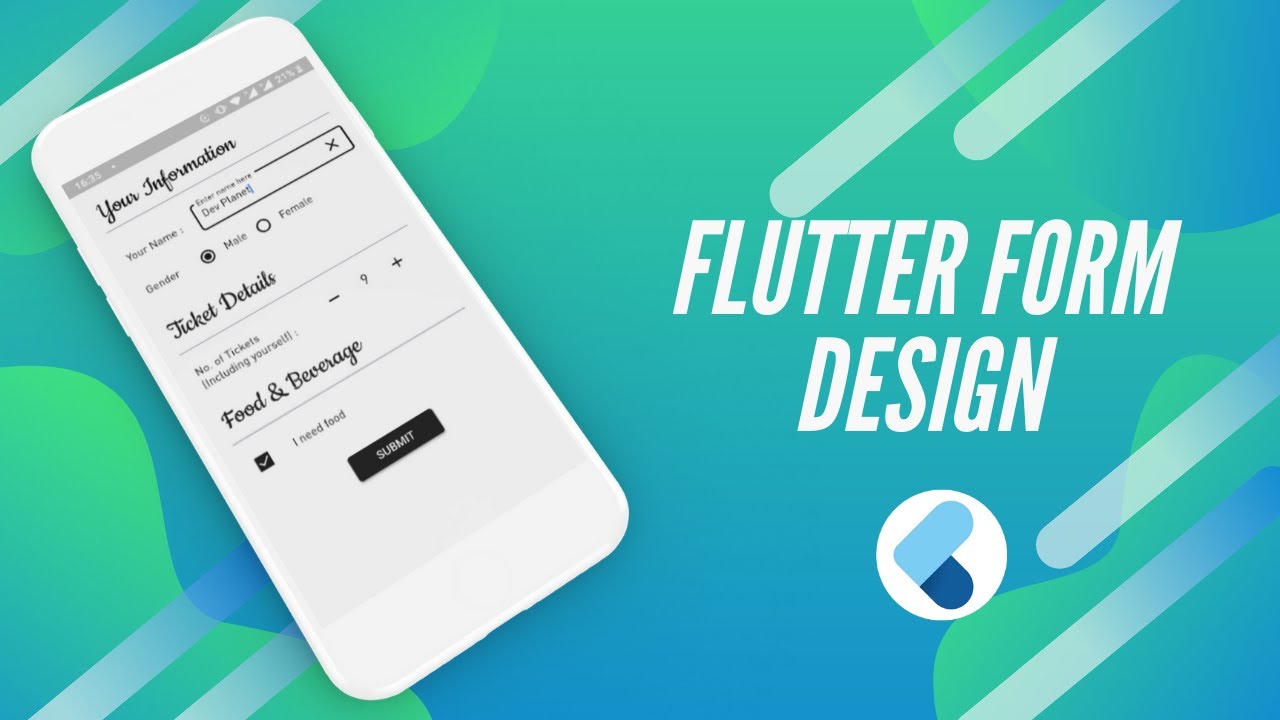 Flutter Form Design | Create Simple RSVP Form with Flutter Framework