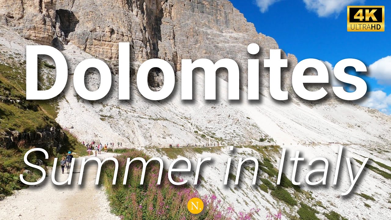 DOLOMITES - Italy Relaxation Film 4K