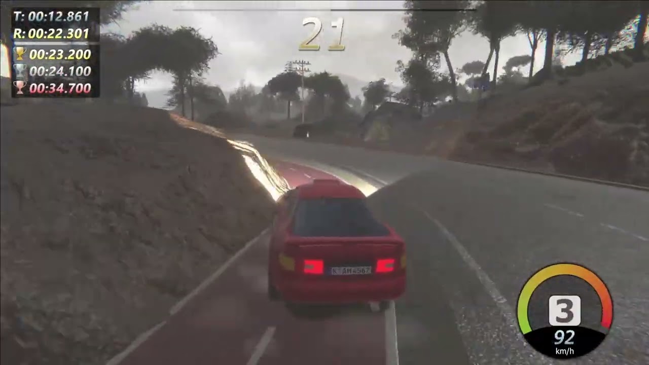 PS5 - Rally Arcade Classics [Licence A1-03 - Time: 0:22.285]