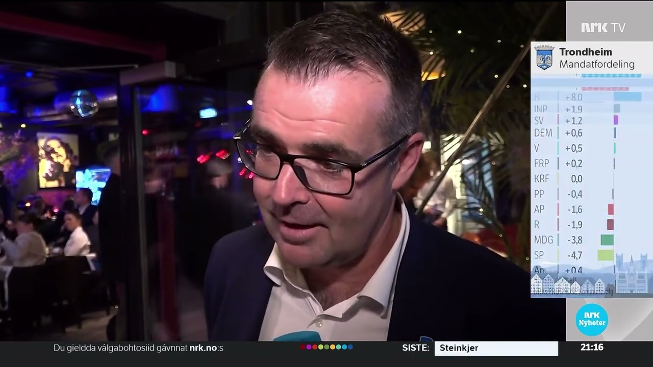 Valg 2023 Valgnatt 6 Kent Ranum