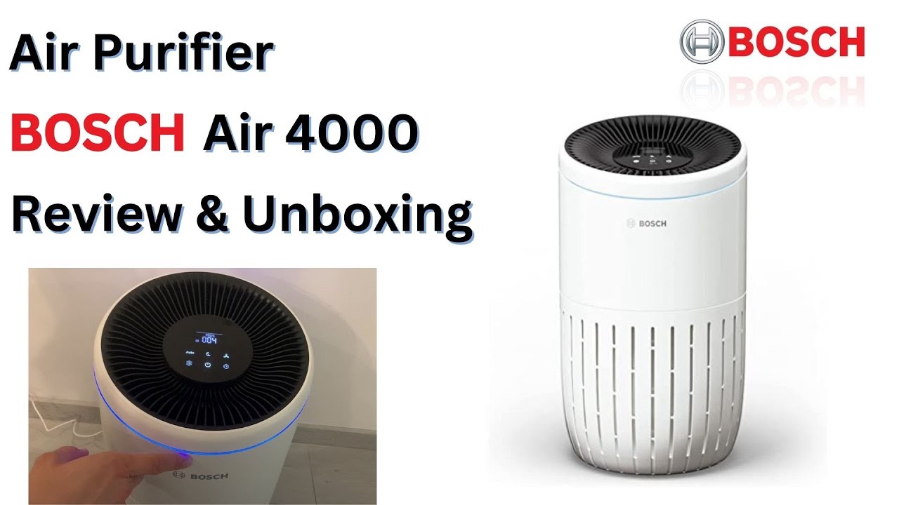 Обзор и распаковка очистителя воздуха Bosch Air 4000 (Bosch Air 2000, Bosch Air 6000)