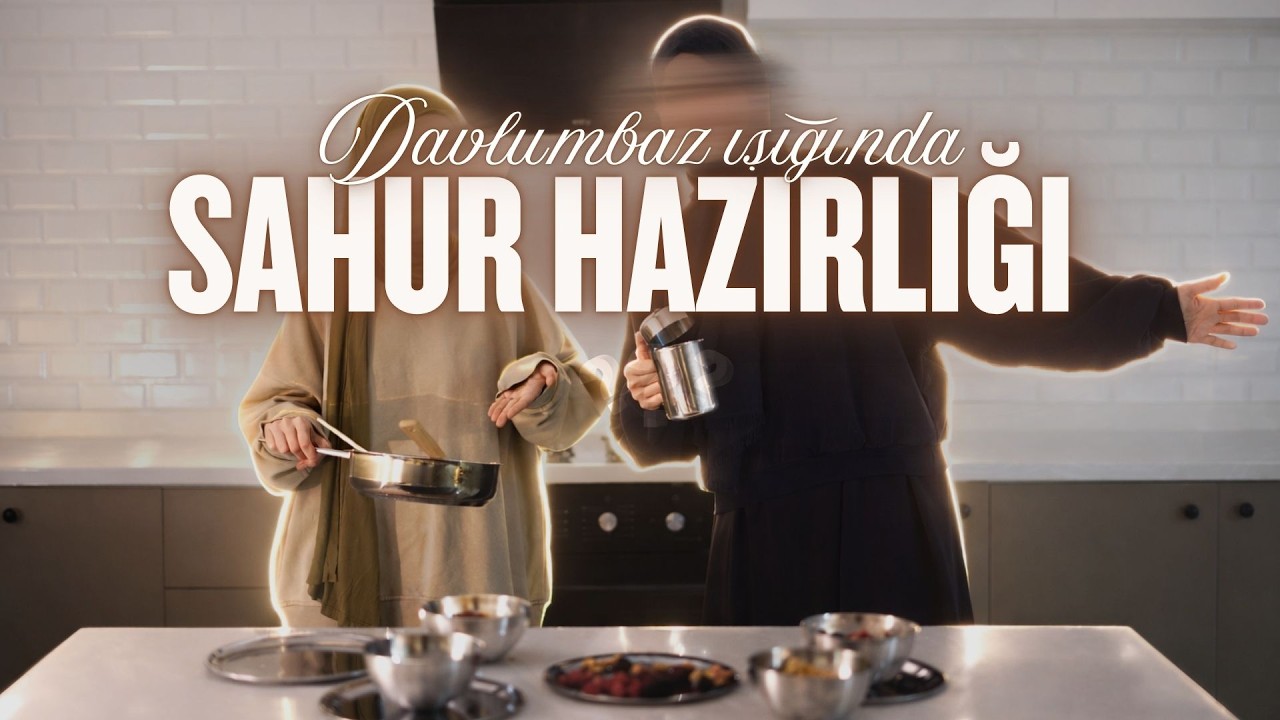 Sahabelerin Ve Alimlerin Ramazanı Nasıl Geçerdi? / Davlumbaz ışığında sahur hazırlığı
