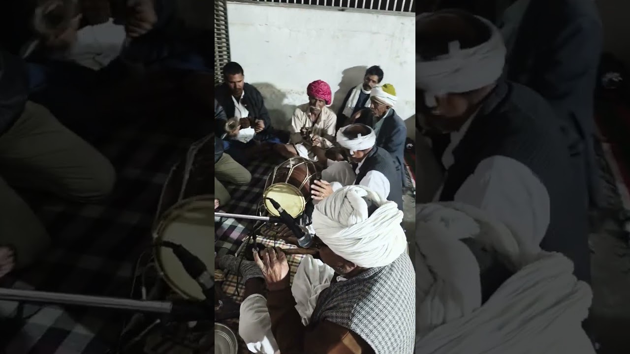 सेदरिया में तेजाजी महाराज के मंदिर में तेजाजी का जबरदस्त प्रोग्राम