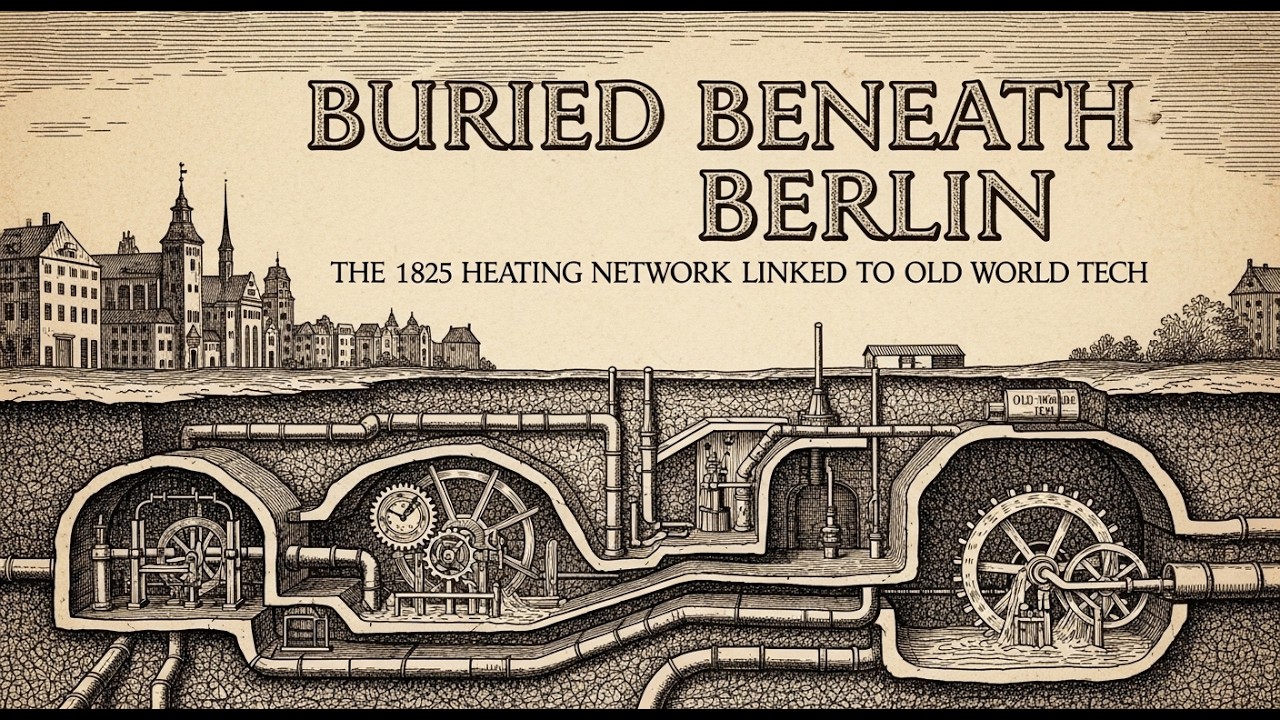Buried Beneath Berlin: The 1825 Heating Network Linked to Old World Tech