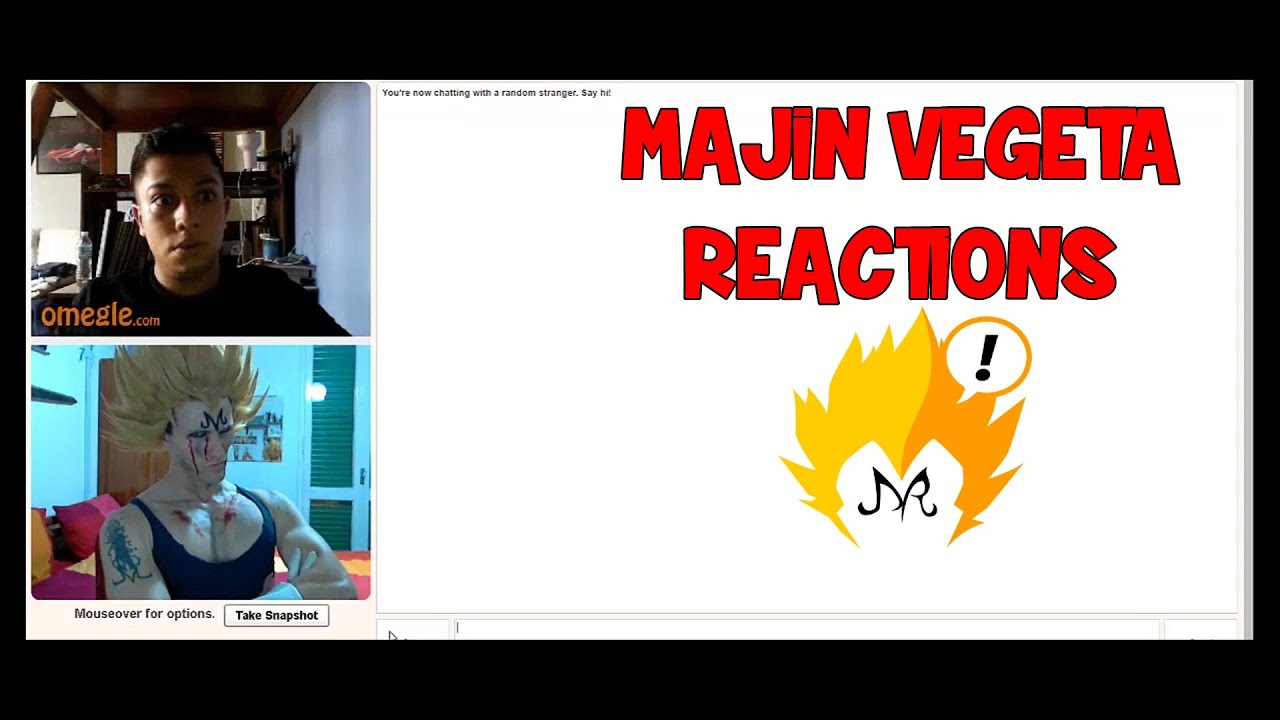 OMEGLE PRANK - MAJIN VEGETA REACTIONS