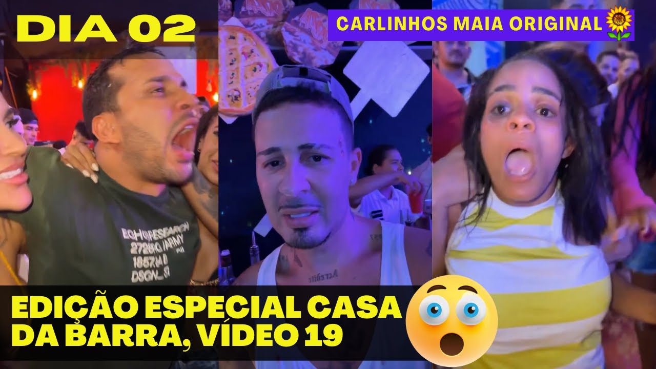 A BRIGA FOI GRANDE | ELE ENDOIDOU! TOMOU TODAS, QUASE ARRANCARAM OS CABELOS 😂😂 | CARLINHOS MAIA 🌻