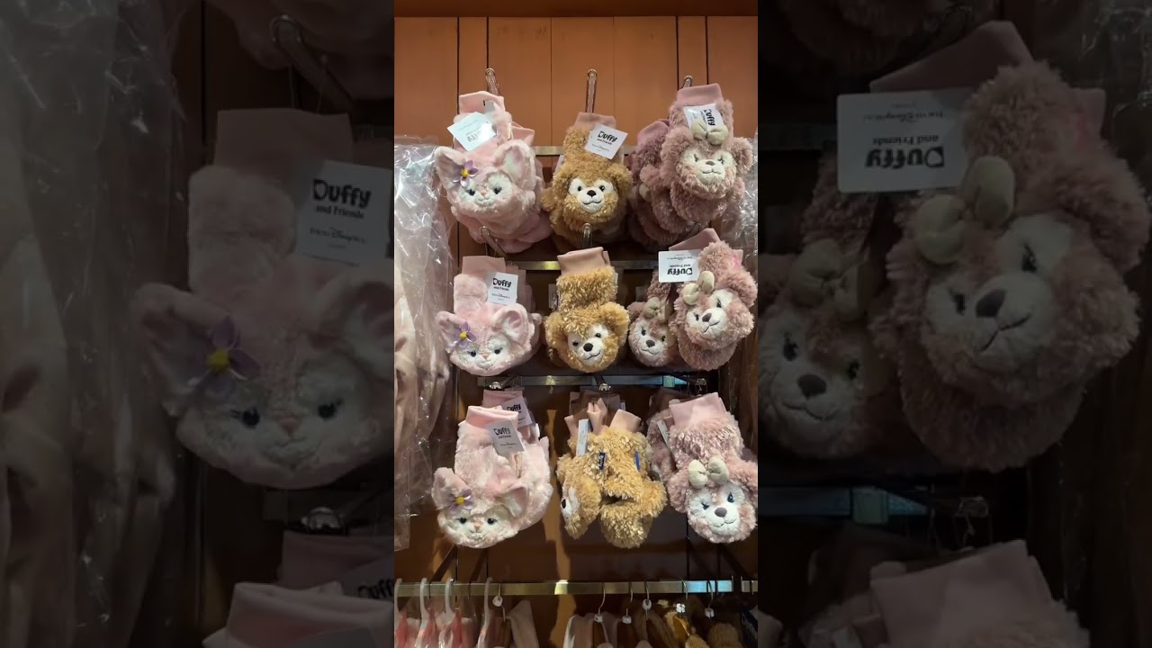 Duffy and Friends merch in DisneySea - Tokyo, Japan 📍 #tokyo #japan #duffy #duffyandfriends