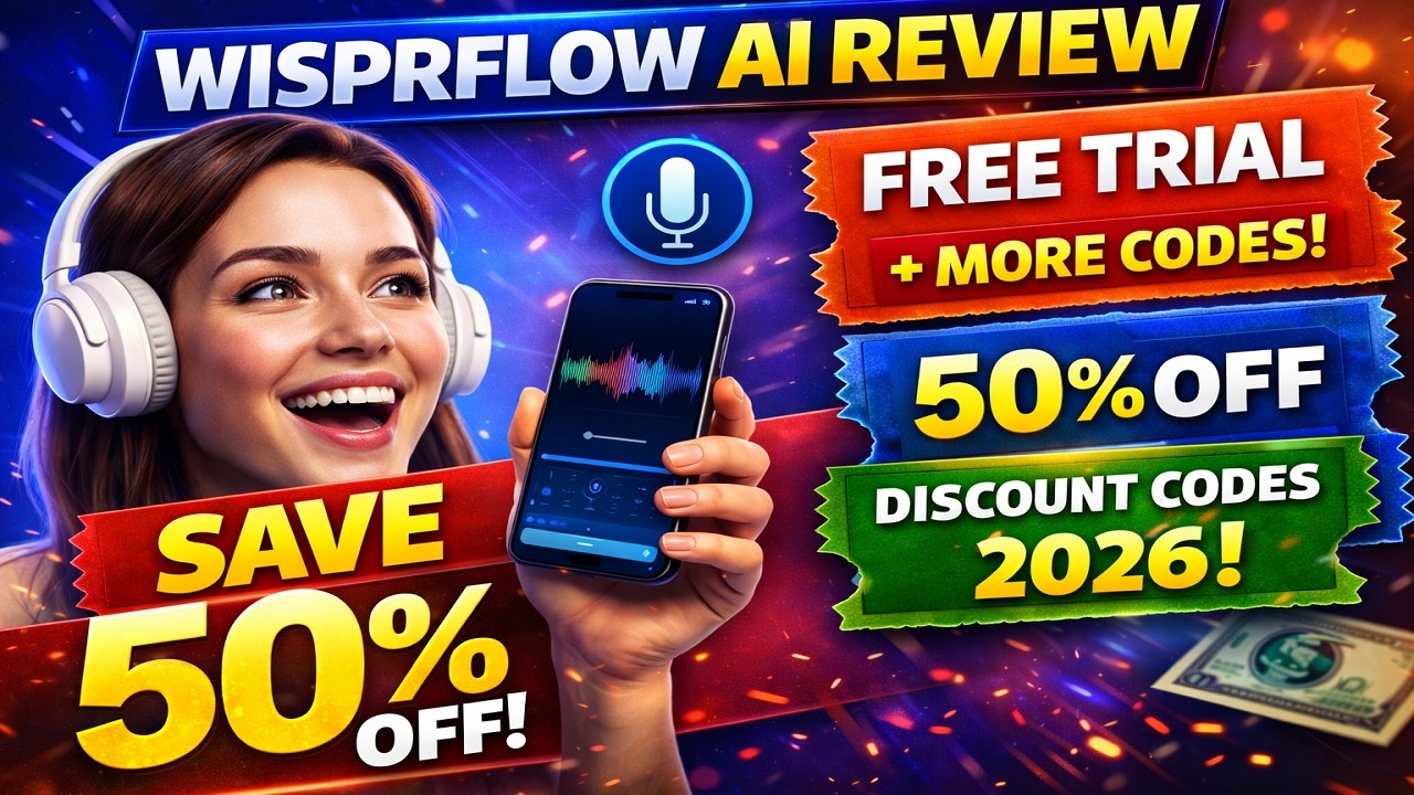 Wisprflow AI Review + BEST Promo & Coupon Codes Free Trial + Discount Tips 2026