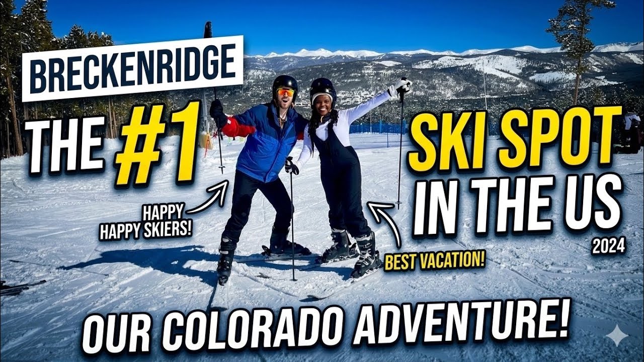 WE FINALLY MADE IT! | Our Dream Ski Trip to Breckenridge 🏔️ 🏔️😬👀!! 