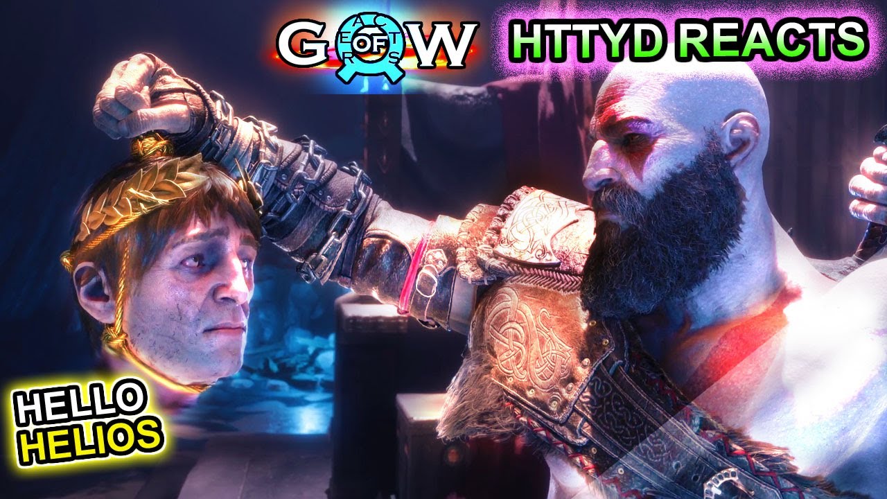 HTTYD Reacts to Hiccup as Kratos Part 48 || GOW Ragnarök ||- Gacha Club React