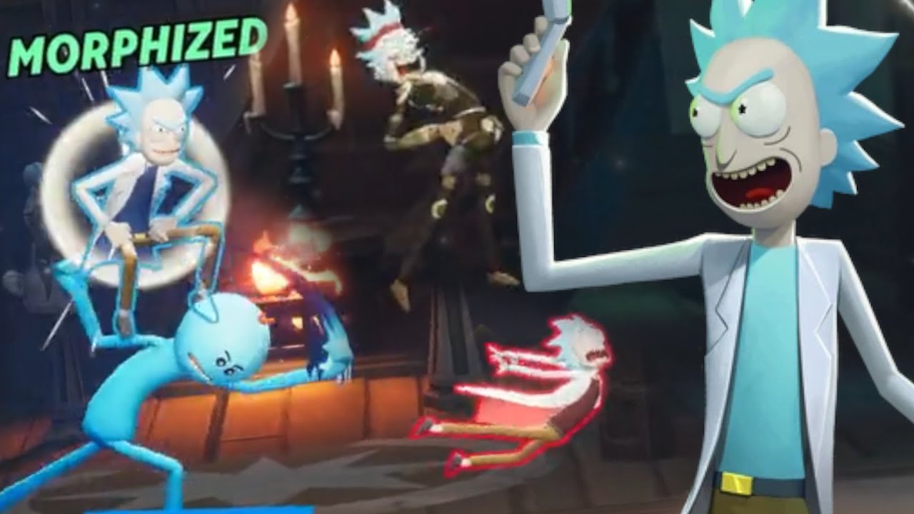Rick on Rick on Rick on Rick Action - Multiversus Online Matches