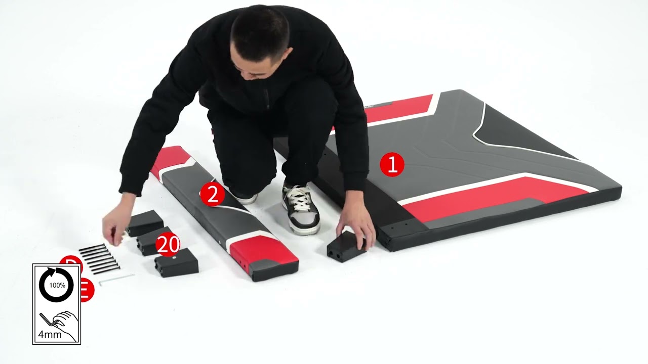 X Rocker Chiron Gaming bed - Unboxing and Assembly Guide