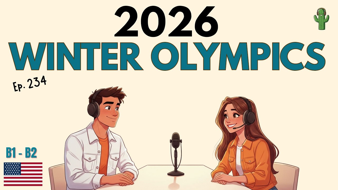 Talk about 2026 Winter Olympics in english| English podcast