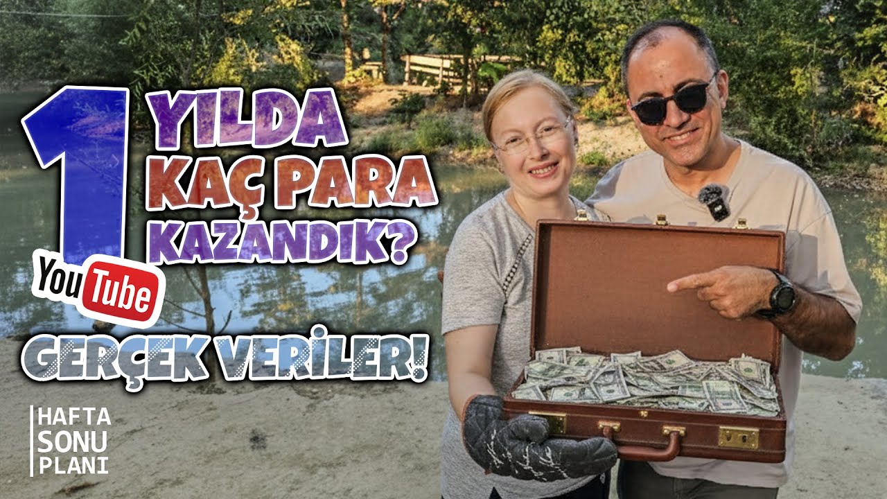 YOUTUBE' DAN 1 YILDA NE KADAR KAZANDIK!! TÜM SORULARI CEVAPLADIK
