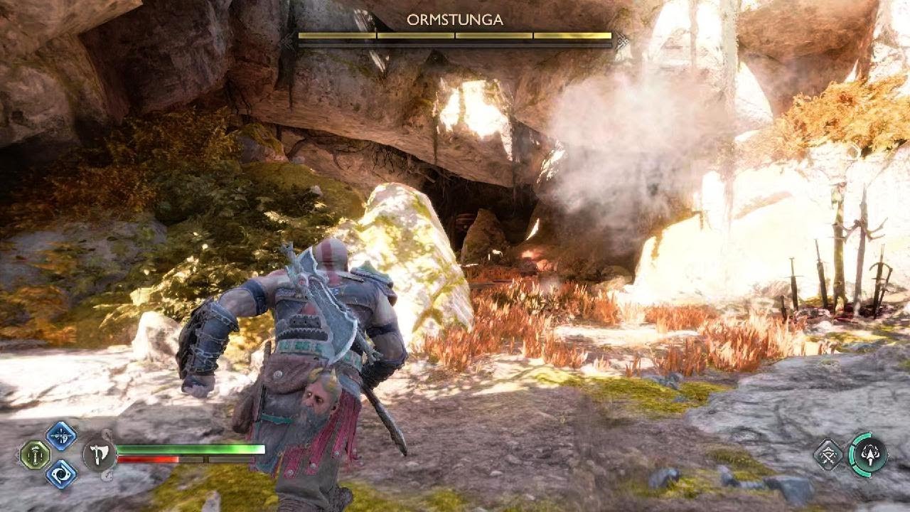 God of War Ragnarök: Estratégia para MATAR o Boss ORMSTUNGA